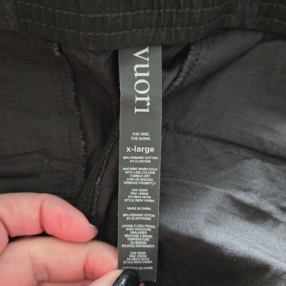 Vuori Ripstop Shorts - XL Black Camo - Picture 5 of 5